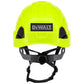 DEWALT DPG22V Type II Class C Vented Safety Helmet - Hi-Vis Lime