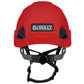DEWALT DPG22V Type II Class C Vented Safety Helmet - Red