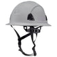 Radians RHF2 Dareware X Type II Class E Full Brim Safety Helmets - Light Gray