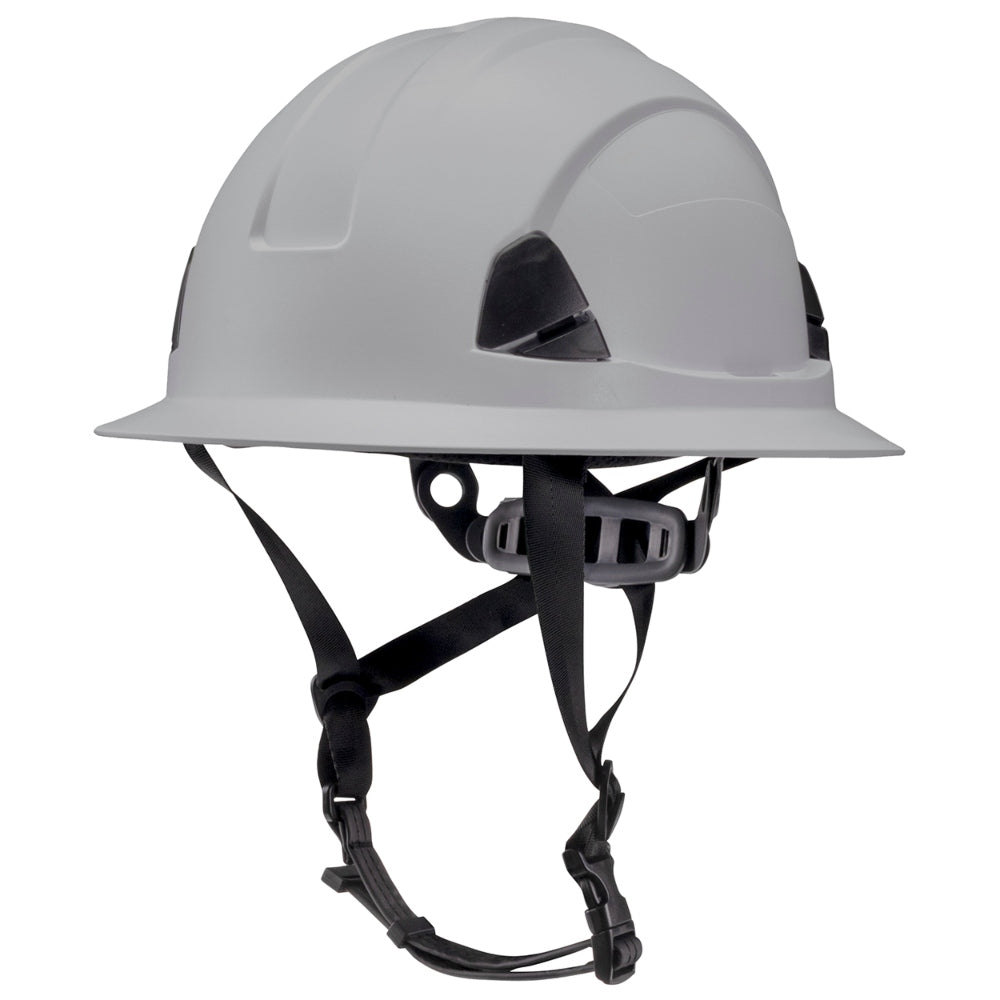 Radians RHF2 Dareware X Type II Class E Full Brim Safety Helmets - Light Gray
