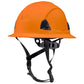 Radians RHF2 Dareware X Type II Class E Full Brim Safety Helmets - Orange