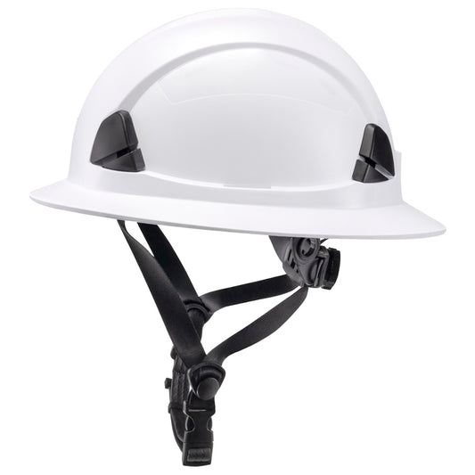 Radians RHF2 Dareware X Type II Class E Full Brim Safety Helmets - White