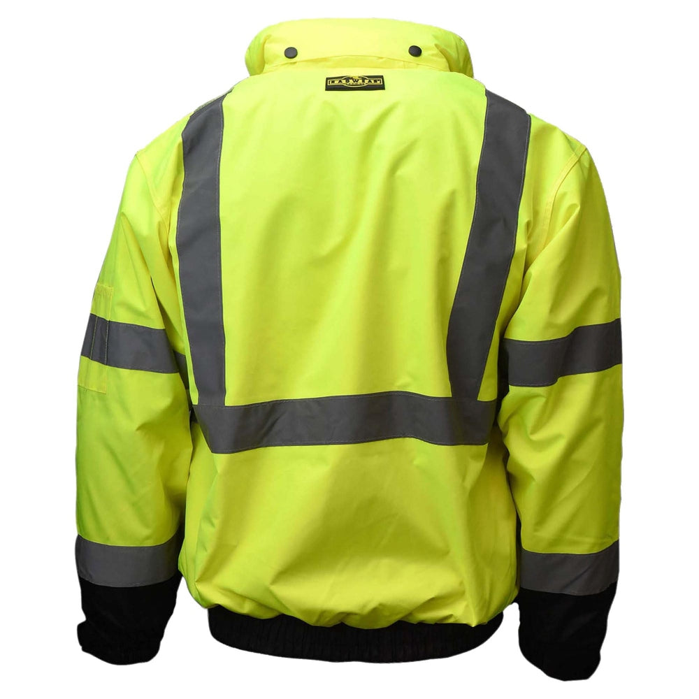 Radians SJ210B-3ZGS Type R Class 3 Three-in-One Hi-Vis Bomber Safety Jacket - Yellow/Black