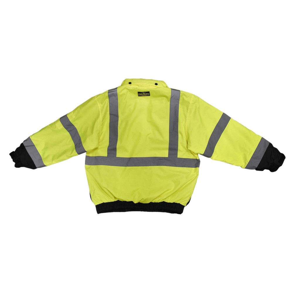 Radians SJ210B-3ZGS Type R Class 3 Three-in-One Hi-Vis Bomber Safety Jacket - Yellow/Black