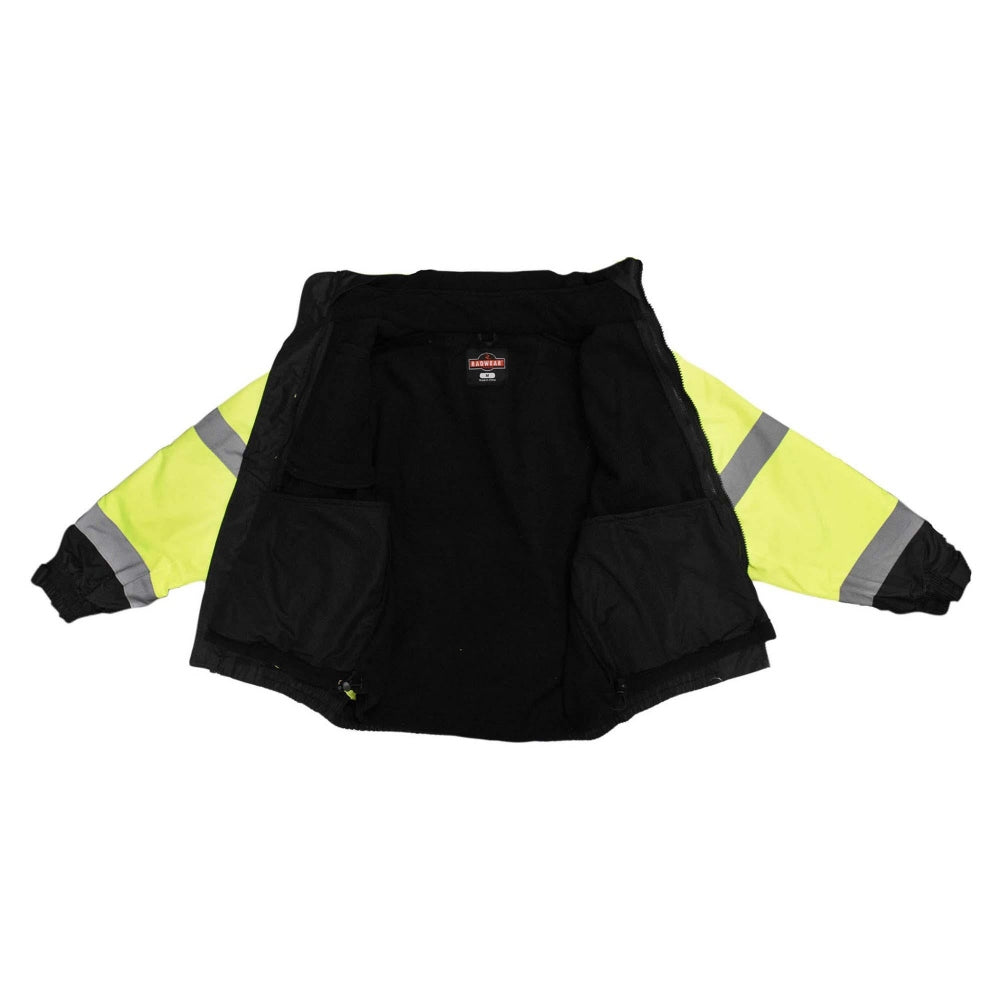 Radians SJ210B-3ZGS Type R Class 3 Three-in-One Hi-Vis Bomber Safety Jacket - Yellow/Black
