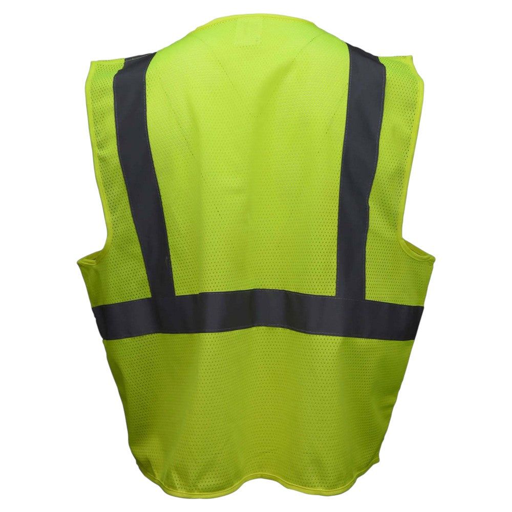 Radians SV2Z Type R Class 2 Economy Mesh Safety Vest - Yellow/Lime