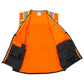 Radians SV51B-2Z Type R Class 2 Black Bottom Two-Tone Surveyor Safety Vest - Orange