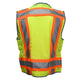 Radians SV55-2ZOD Type R Class 2 Heavy Duty Engineer Safety Vest - Yellow