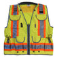 Radians SV55-2ZOD Type R Class 2 Heavy Duty Engineer Safety Vest - Yellow