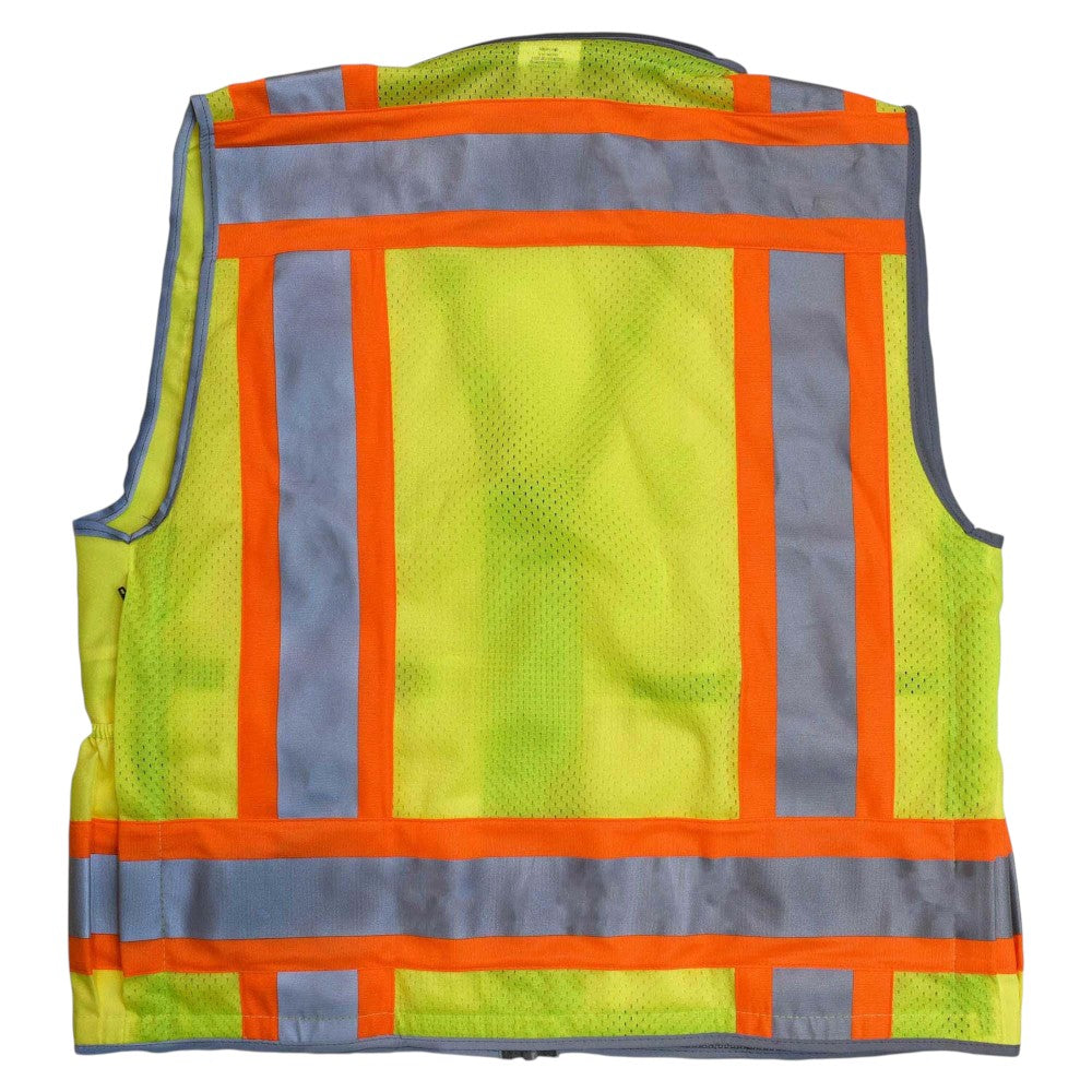 Radians SV55-2ZOD Type R Class 2 Heavy Duty Engineer Safety Vest - Yellow