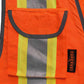 Radians SV55-2ZOD Type R Class 2 Heavy Duty Engineer Safety Vest - Orange