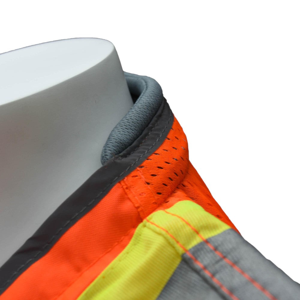 Radians SV55-2ZOD Type R Class 2 Heavy Duty Engineer Safety Vest - Orange