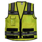 Radians SV65-2ZOM Type R Class 2 Heavy Duty Surveyor Safety Vest - Yellow/Lime