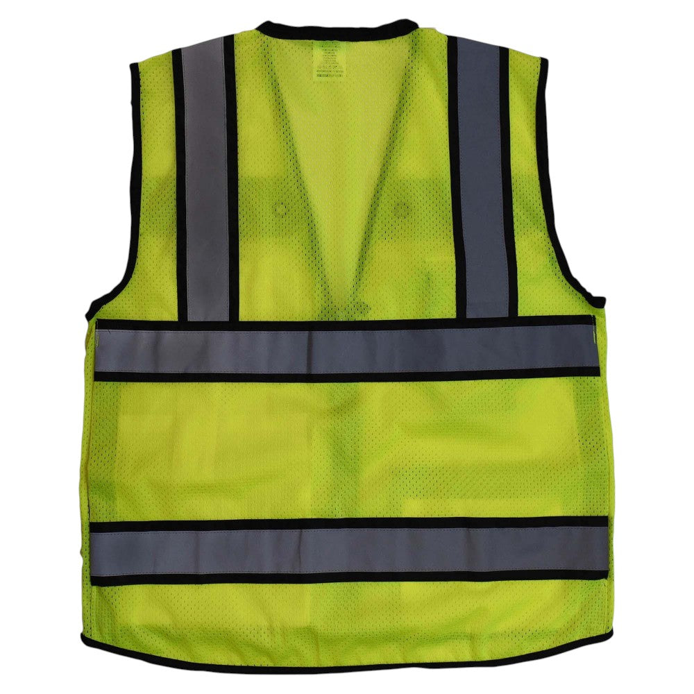 Radians SV65-2ZOM Type R Class 2 Heavy Duty Surveyor Safety Vest - Yellow/Lime