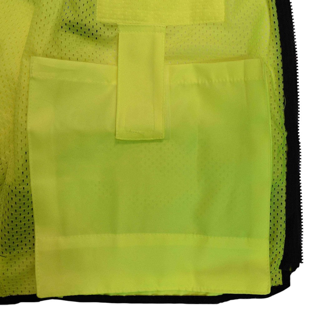 Radians SV65-2ZOM Type R Class 2 Heavy Duty Surveyor Safety Vest - Yellow/Lime