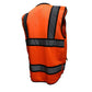 Radians SV65-2ZOM Type R Class 2 Heavy Duty Surveyor Safety Vest - Orange