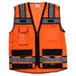 Radians SV65-2ZOM Type R Class 2 Heavy Duty Surveyor Safety Vest - Orange