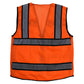 Radians SV65-2ZOM Type R Class 2 Heavy Duty Surveyor Safety Vest - Orange