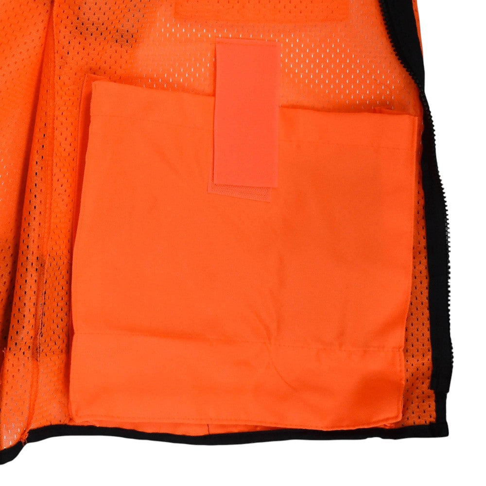 Radians SV65-2ZOM Type R Class 2 Heavy Duty Surveyor Safety Vest - Orange