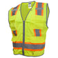 Radians SV6HG Type R Class 2 Heavy Duty Two Tone Surveyor Safety Vest - Yellow/Lime