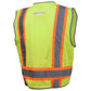 Radians SV6HG Type R Class 2 Heavy Duty Two Tone Surveyor Safety Vest - Yellow/Lime