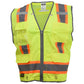 Radians SV6HG Type R Class 2 Heavy Duty Two Tone Surveyor Safety Vest - Yellow/Lime