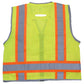 Radians SV6HG Type R Class 2 Heavy Duty Two Tone Surveyor Safety Vest - Yellow/Lime