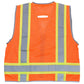 Radians SV6HG Type R Class 2 Heavy Duty Two Tone Surveyor Safety Vest - Orange