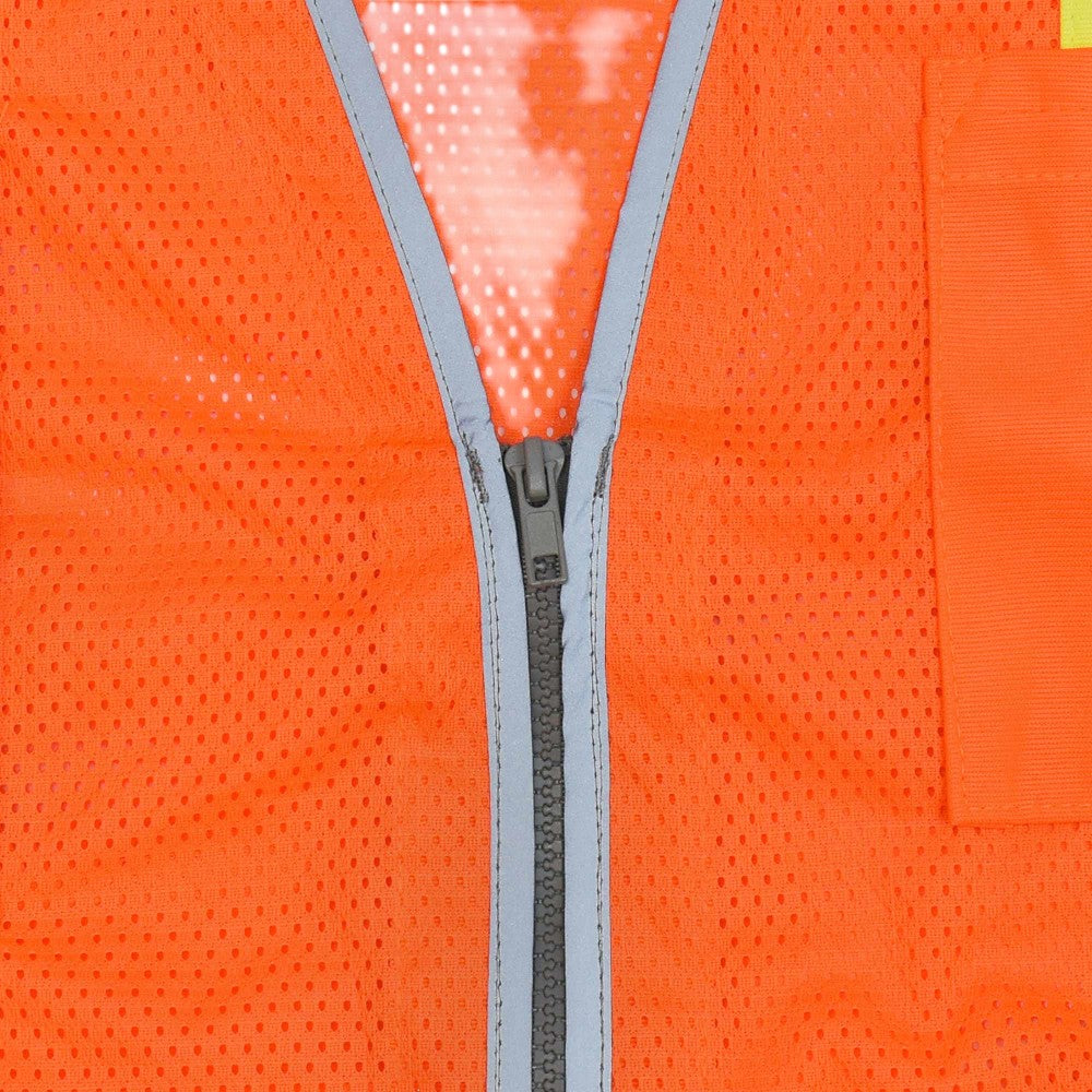 Radians SV6HG Type R Class 2 Heavy Duty Two Tone Surveyor Safety Vest - Orange