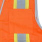 Radians SV6HG Type R Class 2 Heavy Duty Two Tone Surveyor Safety Vest - Orange