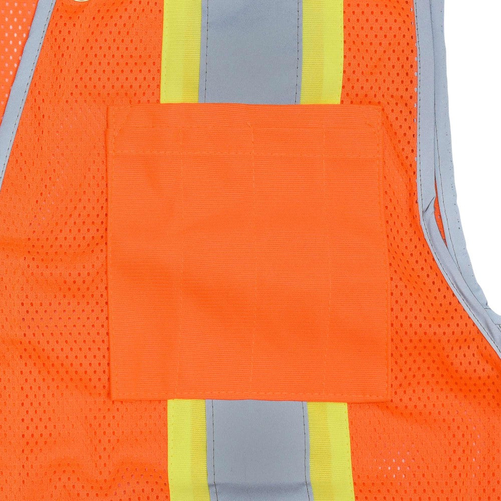 Radians SV6HG Type R Class 2 Heavy Duty Two Tone Surveyor Safety Vest - Orange