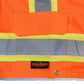 Radians SV6HG Type R Class 2 Heavy Duty Two Tone Surveyor Safety Vest - Orange