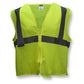 Radians SVE1 Type R Class 2 Economy Safety Vest with No Pockets - Yellow