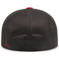 Pacific Headwear Trucker PacFlex Cap - Red/Graphite/Graphite