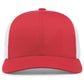 Pacific Headwear Trucker Snapback Cap - Red/White/Red