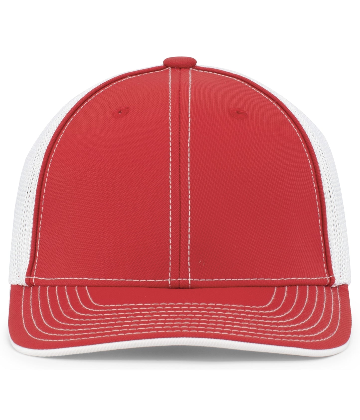 Pacific Headwear Trucker PacFlex Cap - Red/White