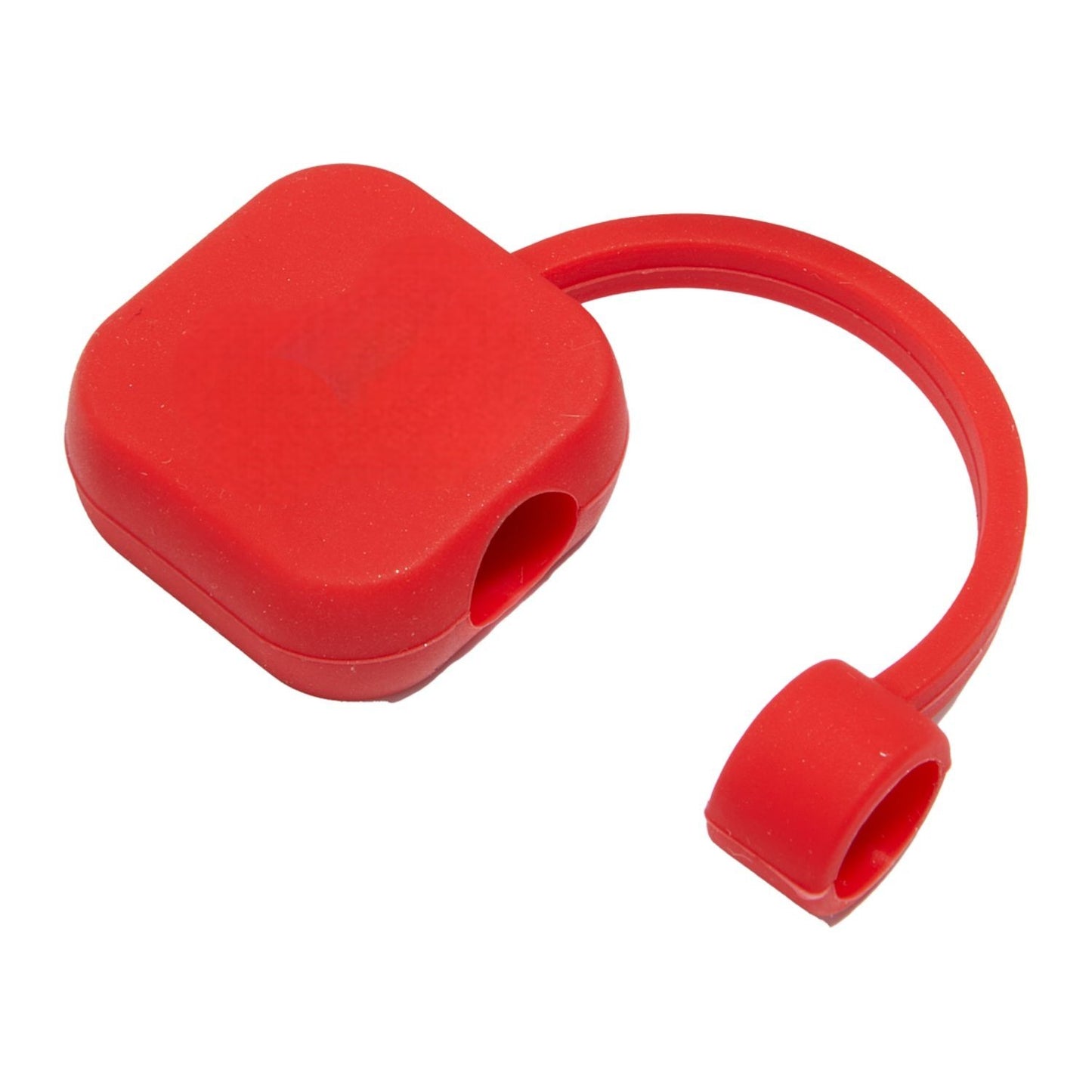 Silicone Straw Toppers - Red