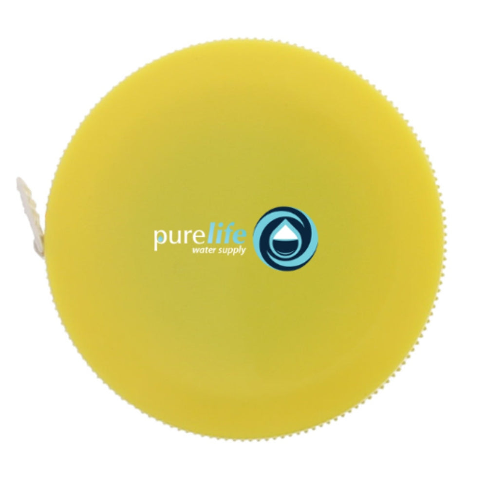 Retractable Tape Measure-Full Color - Yellow