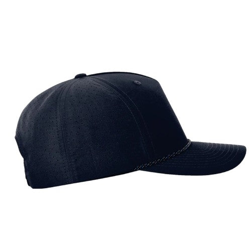 Richardson 355 Laser Perforated Performance Rope Hat - Navy/Midnight Navy-Grey-Blue