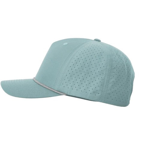 Richardson 355 Laser Perforated Performance Rope Hat - Smoke Blue/Grey-White