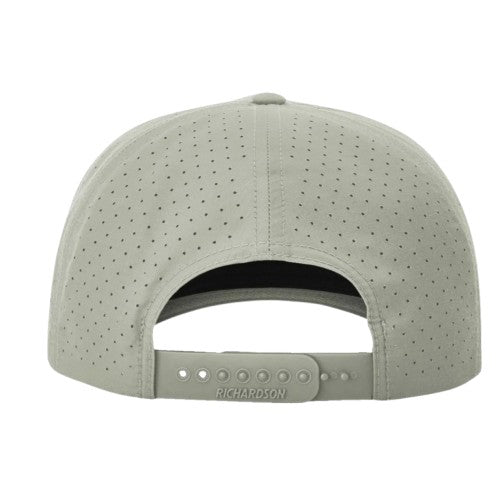 Richardson 355 Laser Perforated Performance Rope Hat - Trench Coat/Russet-Grey