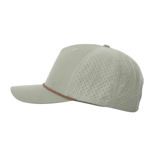 Richardson 355 Laser Perforated Performance Rope Hat - Trench Coat/Russet-Grey