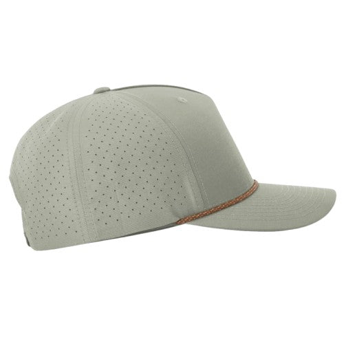 Richardson 355 Laser Perforated Performance Rope Hat - Trench Coat/Russet-Grey