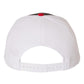 Richardson 112 Trucker Hat - Black / White / Red