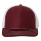 Richardson 112 Trucker Hat - Cardinal / White