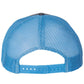 Richardson 112 Trucker Hat - Charcoal / Columbia Blue
