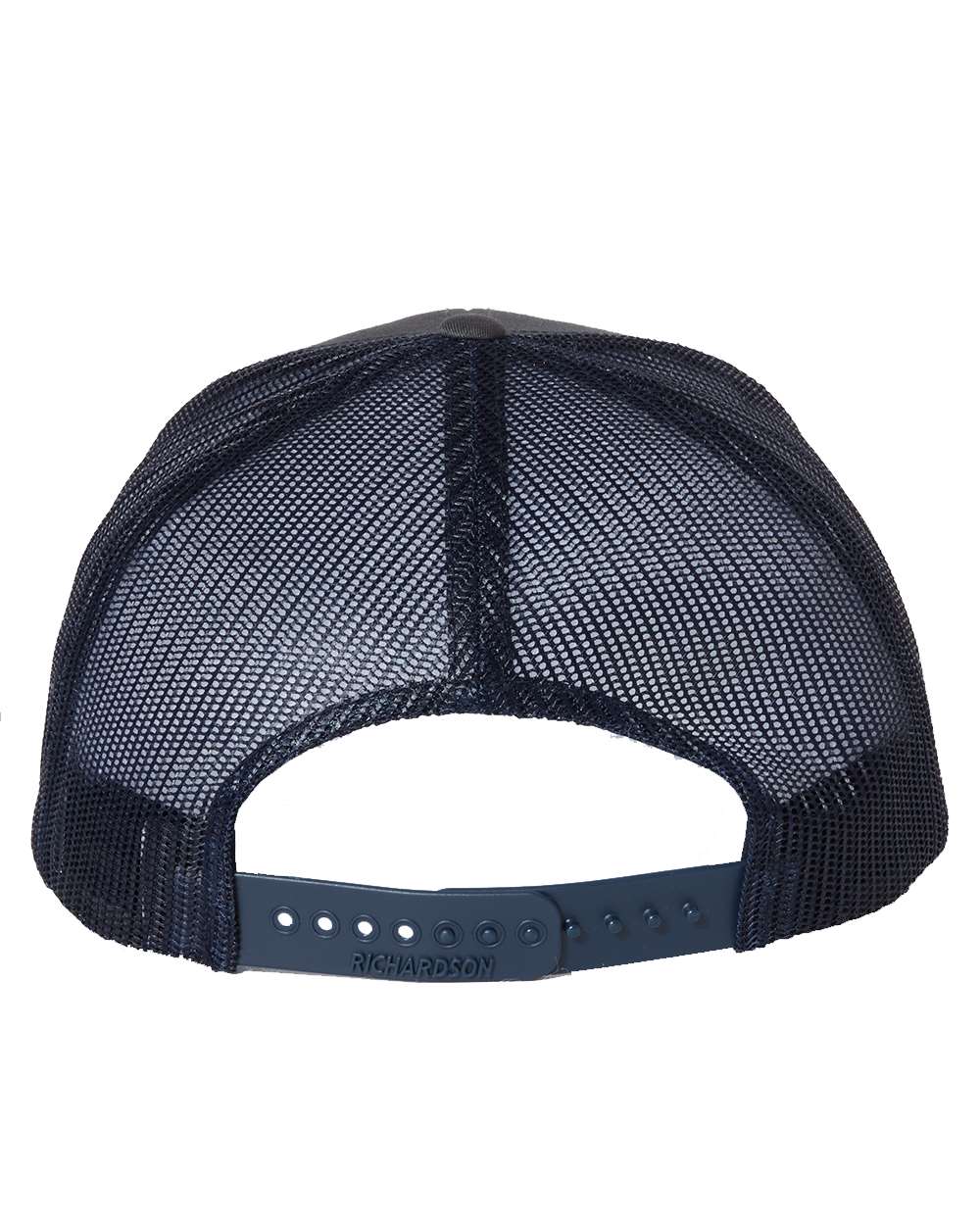 Richardson 112 Trucker Hat - Charcoal / Navy Blue
