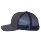 Richardson 112 Trucker Hat - Charcoal / Navy Blue