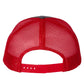 Richardson 112 Trucker Hat - Charcoal / Red