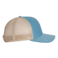 Richardson 112 Trucker Hat - Columbia Blue / Khaki
